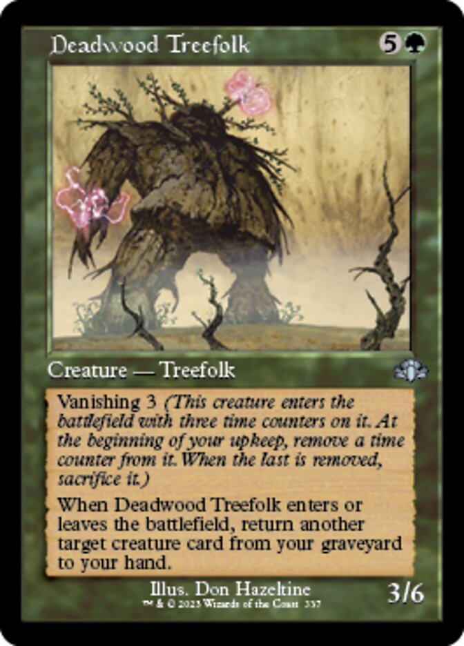 Deadwood Treefolk (Retro) [Dominaria Remastered] | Mega City Incorporated