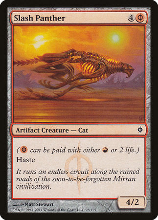 Slash Panther [New Phyrexia] | Mega City Incorporated