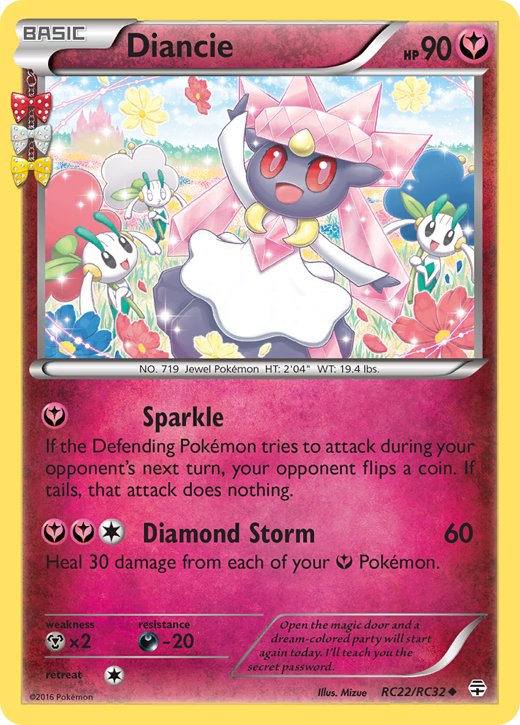 Diancie (RC22/RC32) [XY: Generations] | Mega City Incorporated