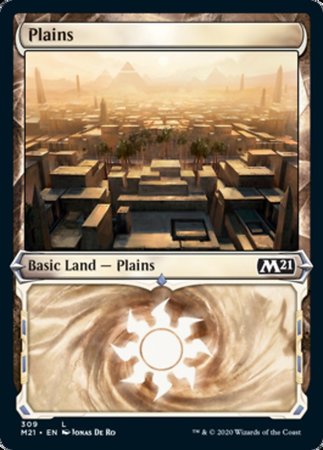 Plains (Showcase) [Core Set 2021] | Mega City Incorporated