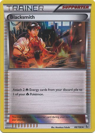 Blacksmith (88/106) (Sheen Holo Pyroar Collection Exclusive) [XY: Flashfire] | Mega City Incorporated