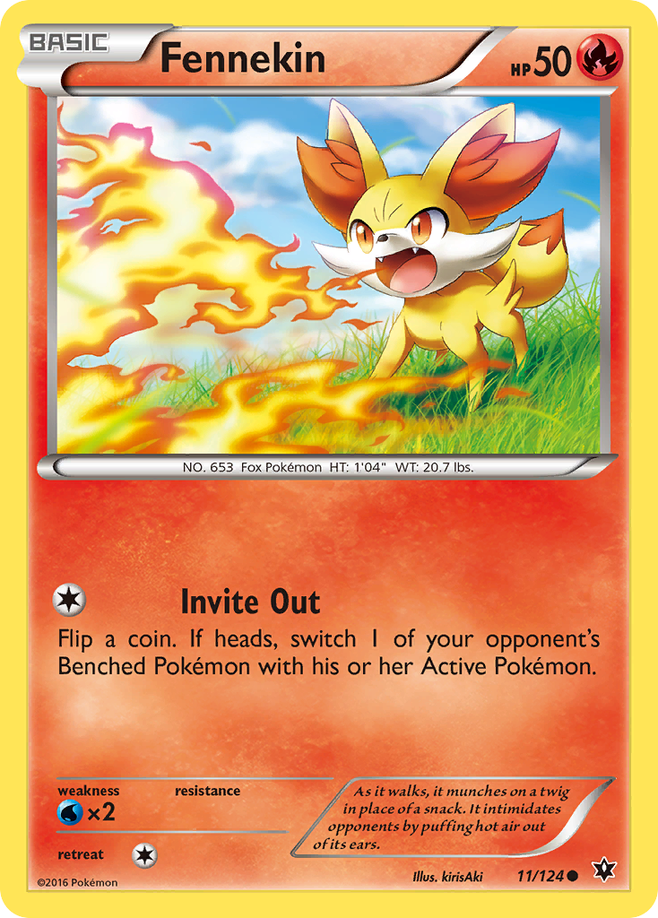 Fennekin (11/124) [XY: Fates Collide] | Mega City Incorporated