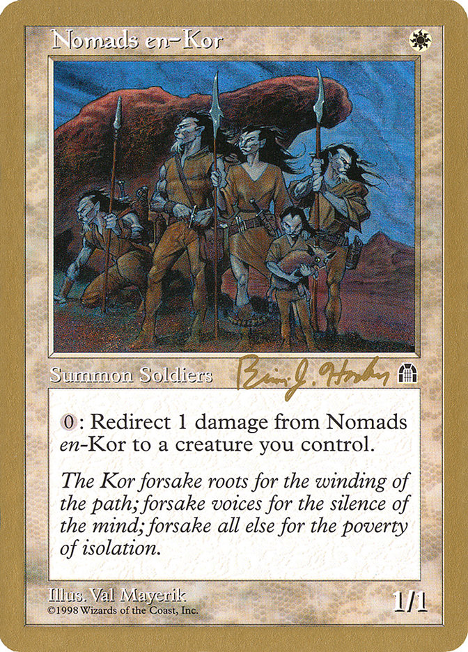 Nomads en-Kor (Brian Hacker) [World Championship Decks 1998] | Mega City Incorporated