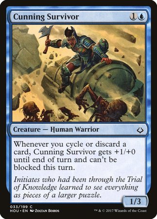 Cunning Survivor [Hour of Devastation] | Mega City Incorporated