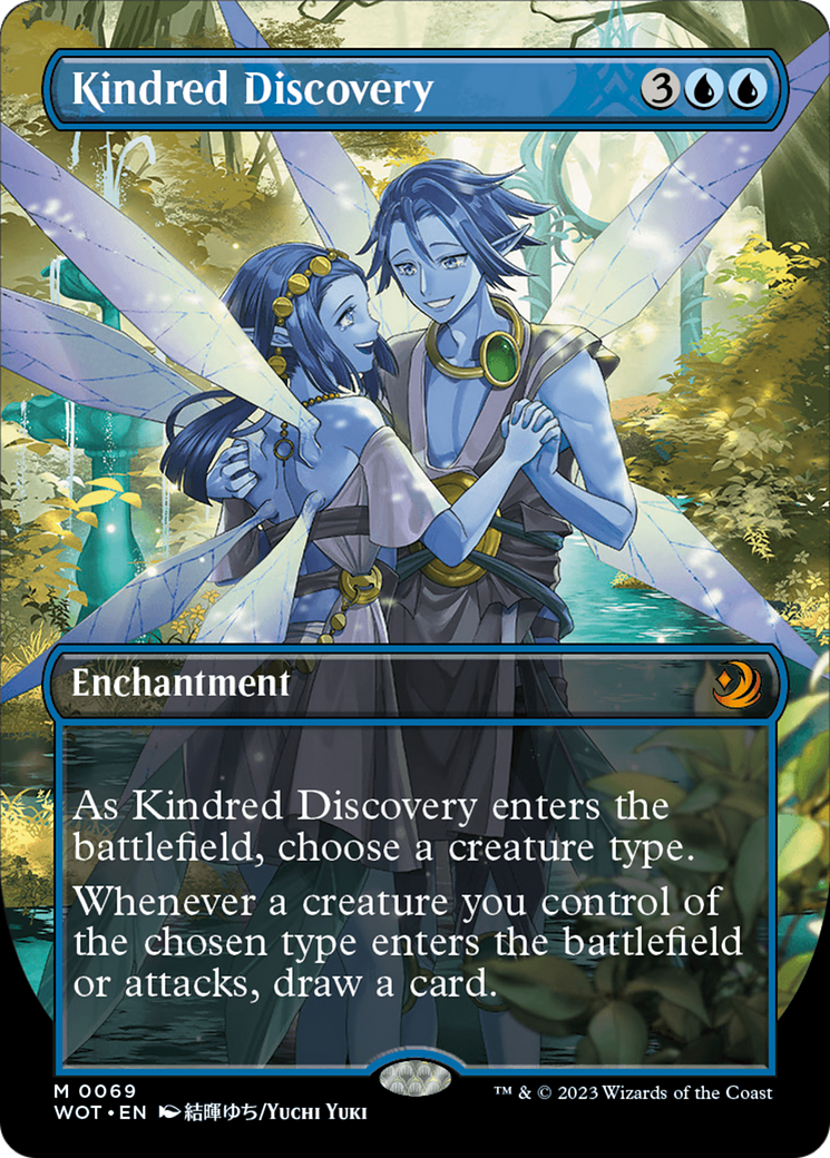 Kindred Discovery (Anime Borderless) [Wilds of Eldraine: Enchanting Tales] | Mega City Incorporated