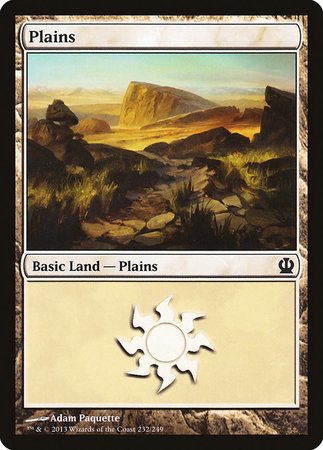 Plains (232) [Theros] | Mega City Incorporated