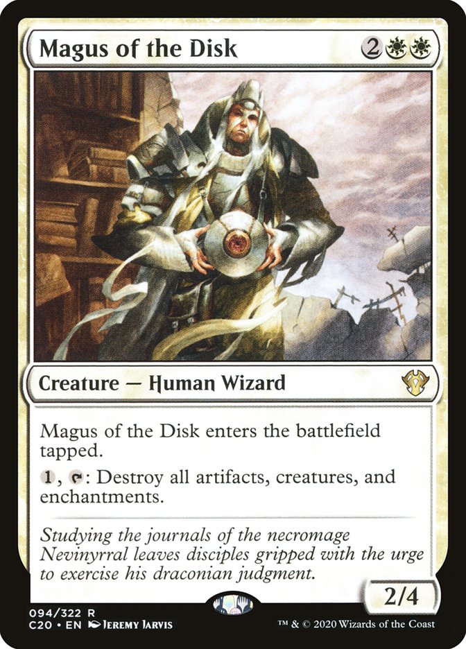 Magus of the Disk [Commander 2020] | Mega City Incorporated