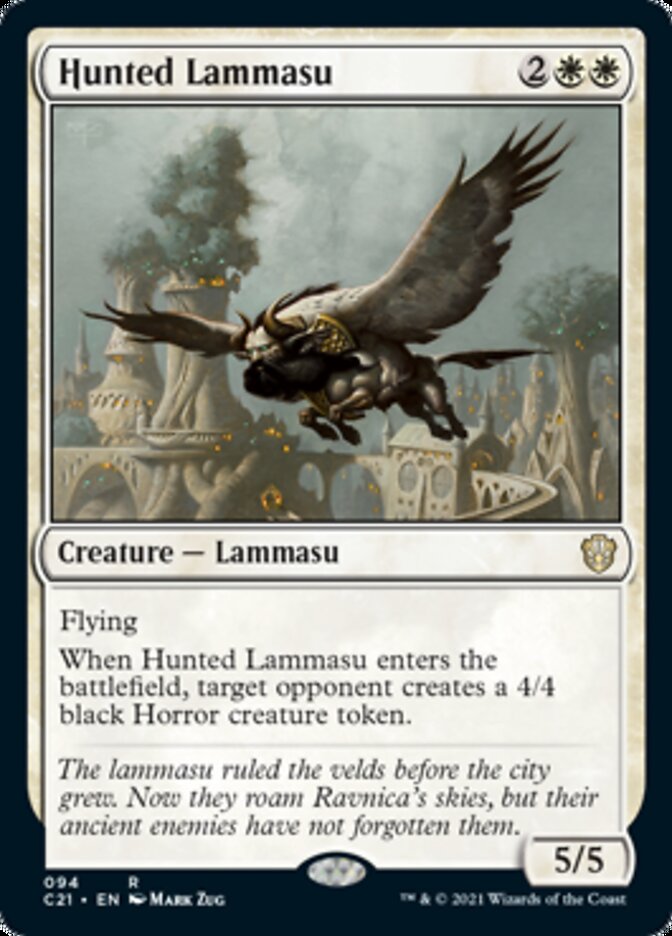 Hunted Lammasu [Commander 2021] | Mega City Incorporated