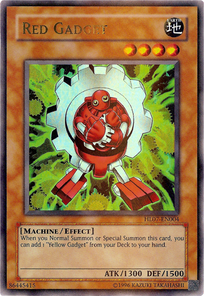 Red Gadget [HL07-EN004] Parallel Rare | Mega City Incorporated