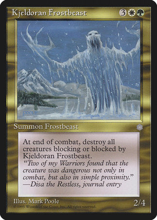 Kjeldoran Frostbeast [Ice Age] | Mega City Incorporated