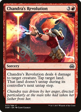 Chandra's Revolution [Aether Revolt] | Mega City Incorporated