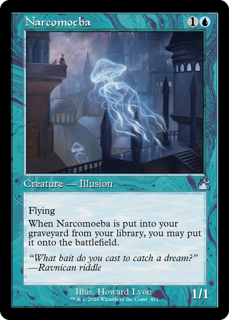 Narcomoeba (Retro Frame) [Ravnica Remastered] | Mega City Incorporated