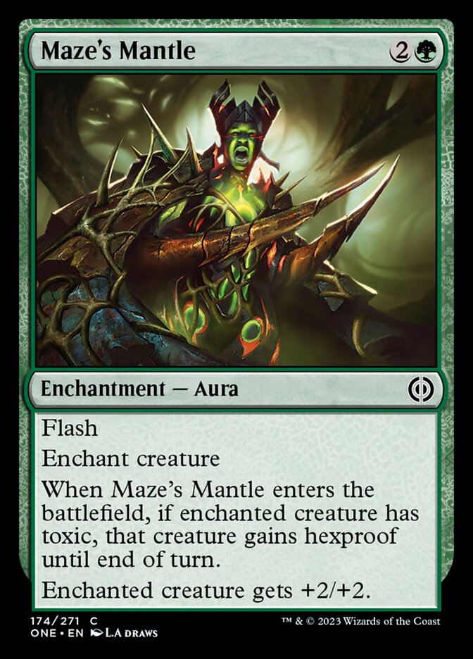 Maze's Mantle [Phyrexia: All Will Be One] | Mega City Incorporated