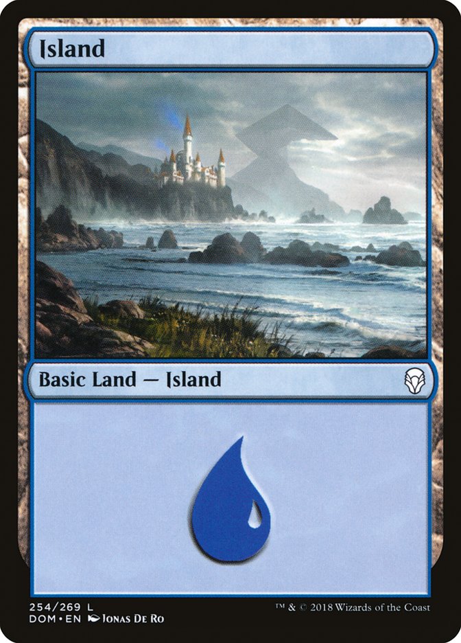 Island (254) [Dominaria] | Mega City Incorporated