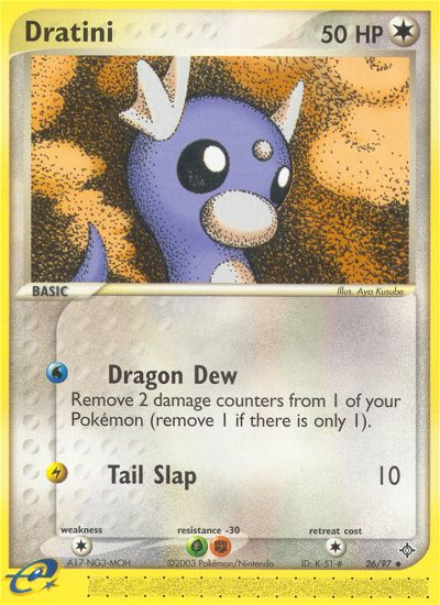 Dratini (26/97) [EX: Dragon] | Mega City Incorporated