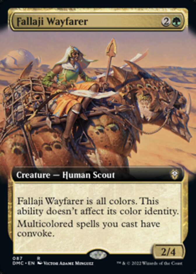 Fallaji Wayfarer (Extended Art) [Dominaria United Commander] | Mega City Incorporated