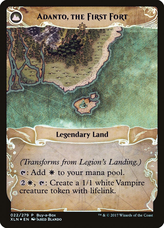 Legion's Landing // Adanto, the First Fort (Buy-A-Box) [Ixalan Treasure Chest] | Mega City Incorporated