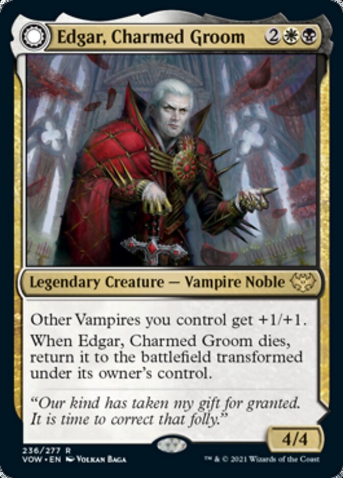 Edgar, Charmed Groom // Edgar Markov's Coffin [Innistrad: Crimson Vow] | Mega City Incorporated