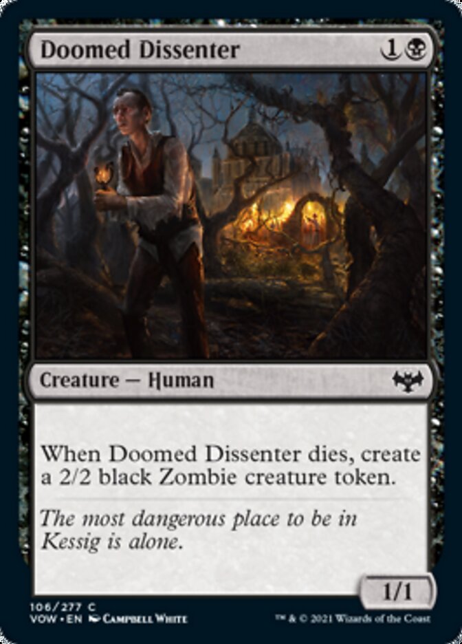 Doomed Dissenter [Innistrad: Crimson Vow] | Mega City Incorporated