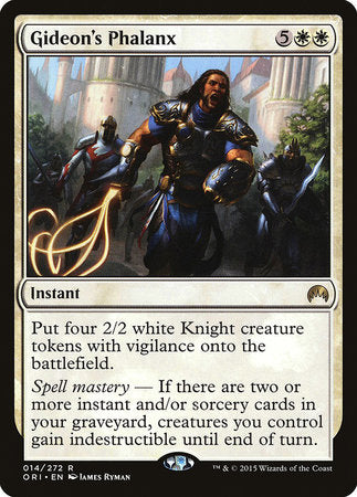 Gideon's Phalanx [Magic Origins] | Mega City Incorporated