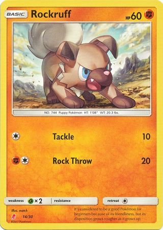 Rockruff (14/30) [Sun & Moon: Trainer Kit - Lycanroc] | Mega City Incorporated