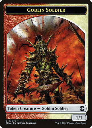 Goblin Soldier Token [Eternal Masters Tokens] | Mega City Incorporated