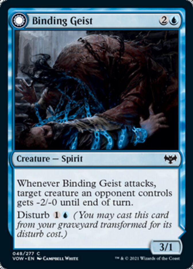 Binding Geist // Spectral Binding [Innistrad: Crimson Vow] | Mega City Incorporated