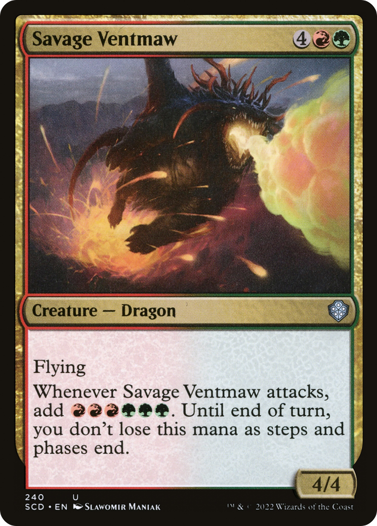 Savage Ventmaw [Starter Commander Decks] | Mega City Incorporated