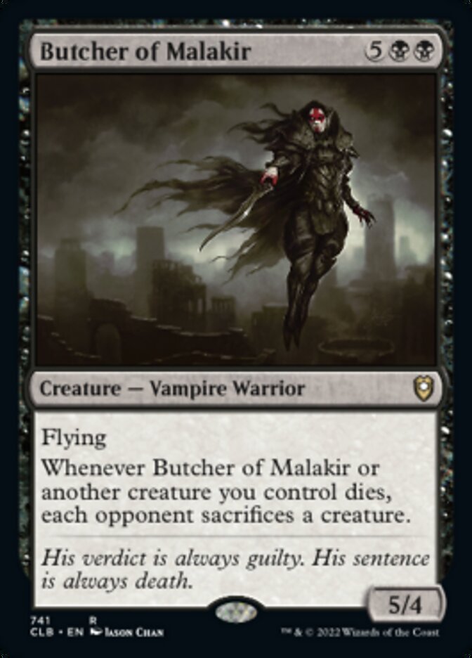 Butcher of Malakir [Commander Legends: Battle for Baldur's Gate] | Mega City Incorporated