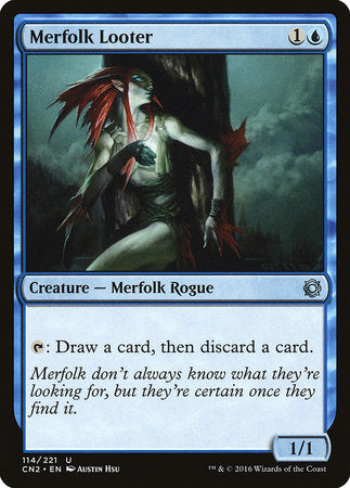 Merfolk Looter [Conspiracy: Take the Crown] | Mega City Incorporated