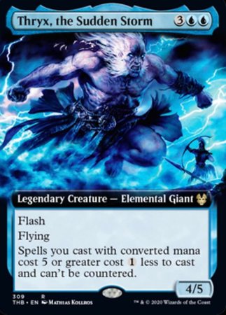 Thryx, the Sudden Storm (Extended Art) [Theros Beyond Death] | Mega City Incorporated