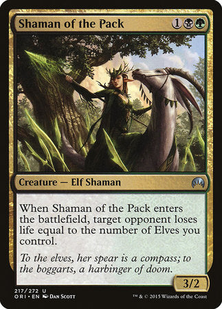 Shaman of the Pack [Magic Origins] | Mega City Incorporated