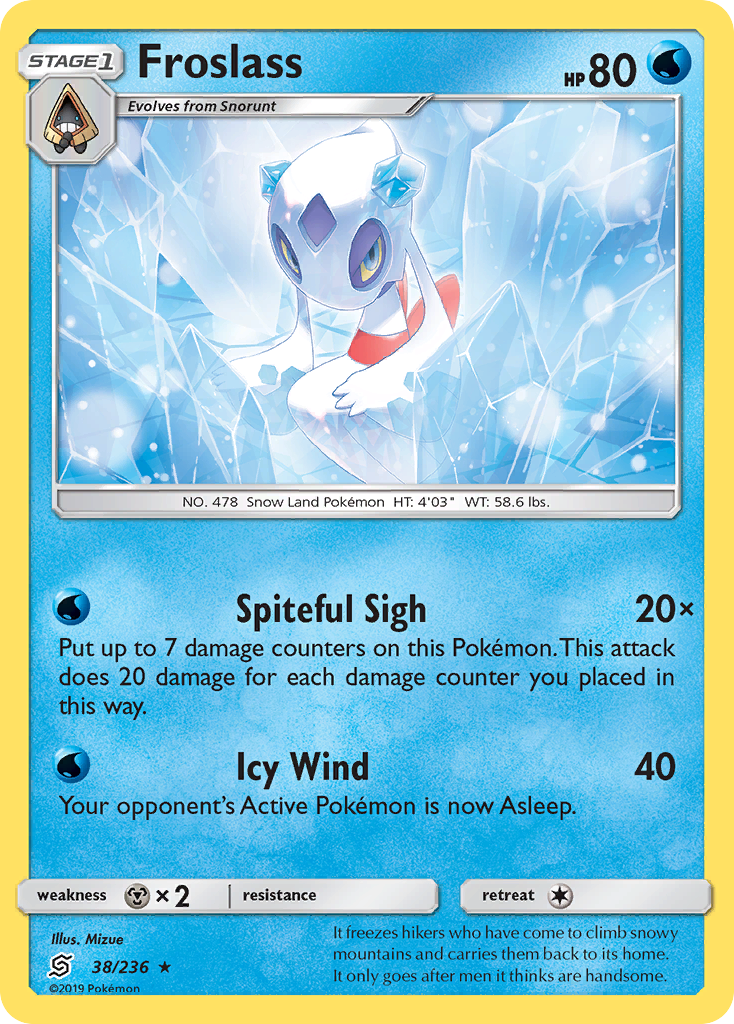 Froslass (38/236) [Sun & Moon: Unified Minds] | Mega City Incorporated