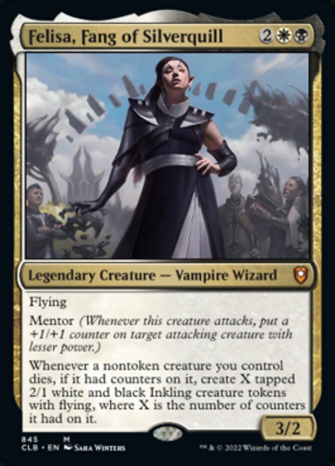 Felisa, Fang of Silverquill [Commander Legends: Battle for Baldur's Gate] | Mega City Incorporated