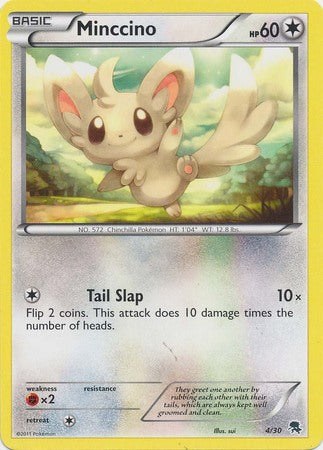 Minccino (4/30) [Black & White: Trainer Kit - Zoroark] | Mega City Incorporated