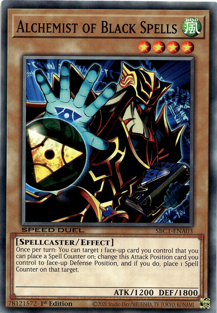 Alchemist of Black Spells [SBC1-ENA03] Common | Mega City Incorporated