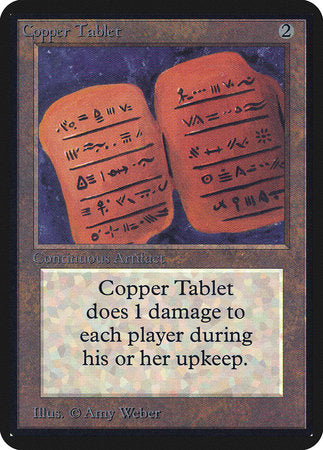 Copper Tablet [Limited Edition Alpha] | Mega City Incorporated