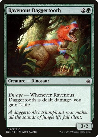 Ravenous Daggertooth [Ixalan] | Mega City Incorporated