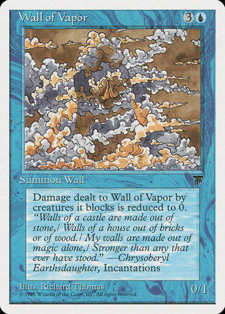 Wall of Vapor [Chronicles] | Mega City Incorporated