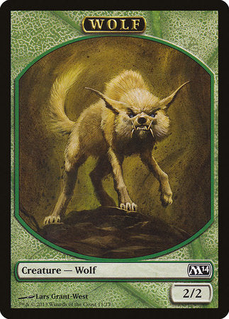 Wolf Token [Magic 2014 Tokens] | Mega City Incorporated