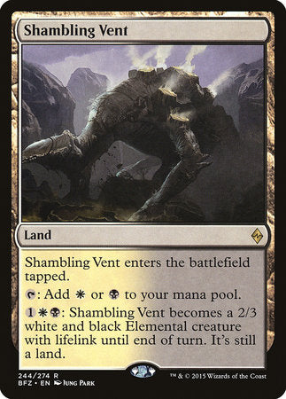 Shambling Vent [Battle for Zendikar] | Mega City Incorporated