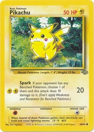 Pikachu (60/64) [Jungle Unlimited] | Mega City Incorporated