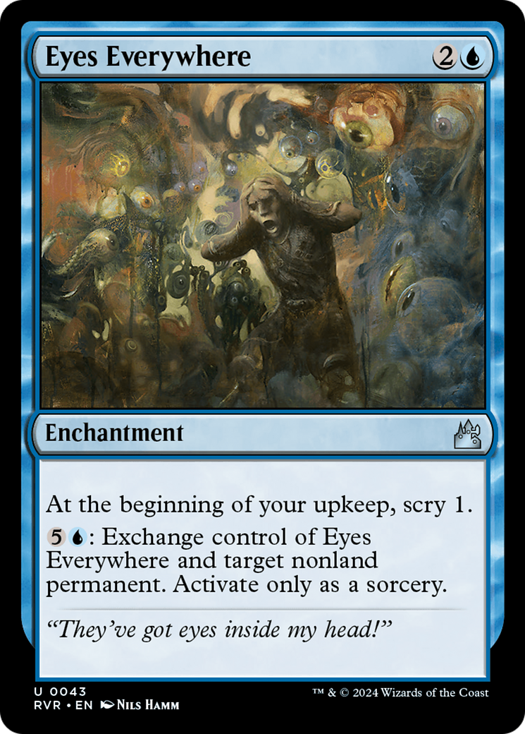 Eyes Everywhere [Ravnica Remastered] | Mega City Incorporated