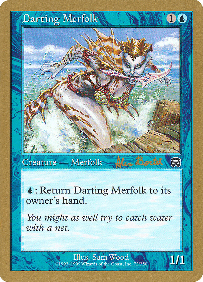 Darting Merfolk (Alex Borteh) [World Championship Decks 2001] | Mega City Incorporated