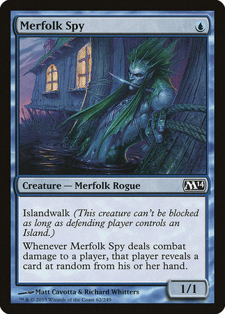 Merfolk Spy [Magic 2014] | Mega City Incorporated