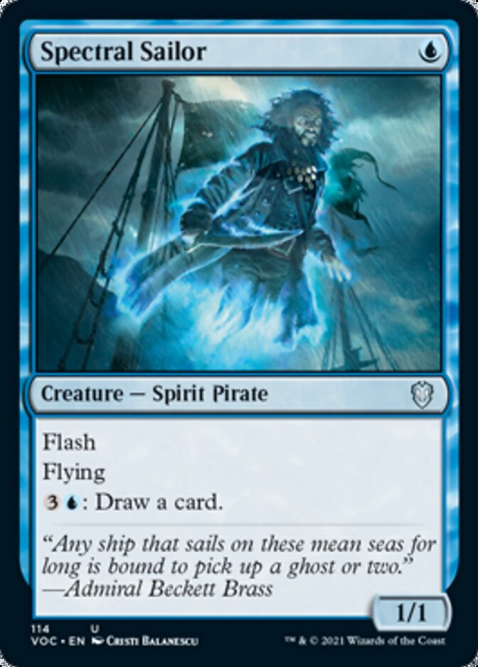 Spectral Sailor [Innistrad: Crimson Vow Commander] | Mega City Incorporated