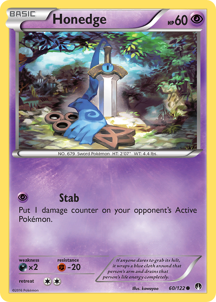 Honedge (60/122) [XY: BREAKpoint] | Mega City Incorporated