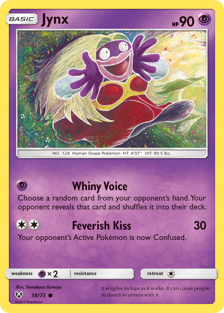 Jynx (38/73) [Sun & Moon: Shining Legends] | Mega City Incorporated