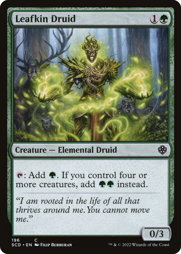 Leafkin Druid [Starter Commander Decks] | Mega City Incorporated