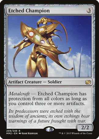 Etched Champion [Modern Masters 2015] | Mega City Incorporated